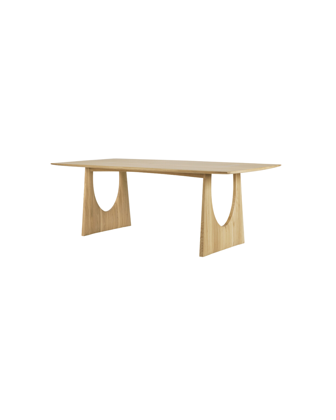 Geometric dining table